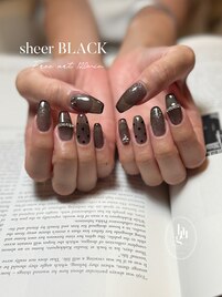 シースルーブラック