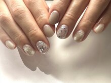 クラージュ(Courage)/雪の結晶ネイル