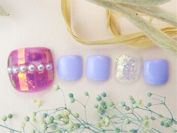 ネイルズガッシュ 武蔵小山店(NAILsGUSH)/＊オーロラアクセント＊