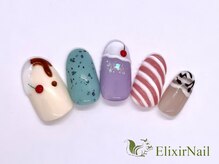 エリクサーネイル 池袋(Elixir Nail)/定額c やり放題/クーポン使用