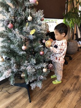 やまな整骨院/クリスマス飾り付け♪