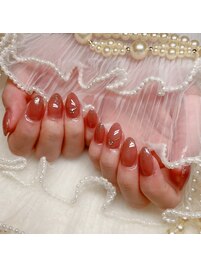 ネックレスネイル