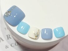 アミュゼ 本八幡店/定額デザインフットジェル 