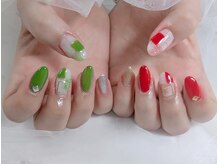 フローラ/持ち込みネイル