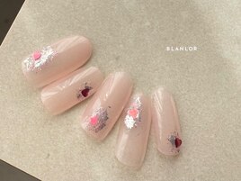 ハートホロネイル