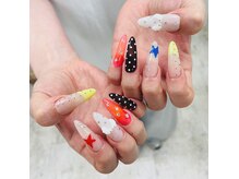 マハロネイルサロン 横浜店(mahalo)/長さだし10本＋120min 