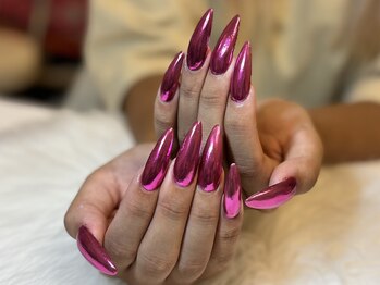 エムズ ネイル(M'S NAIL)/ミラーネイル!