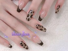 モアグラム 池袋東口店(More Glam)/ヒョウ柄/レオパード/秋冬ネイル