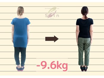 ソワン/30代女性/ 3ヶ月 -9.6kg