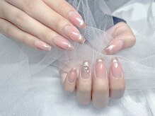 ヤシネイル(Yashi Nail)/チークマグネットフレンチ