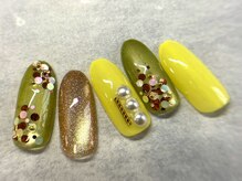ネイルサロン マハロ(Nail salon MaHaLo)/4★2月マンスリーデザイン¥6950
