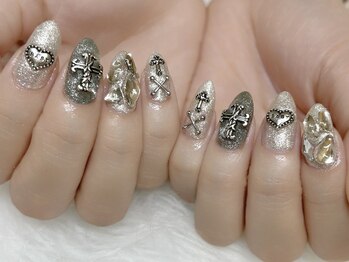 ビユ 大泉店(BIYU)/Y2K×ゴシックパーツネイル