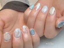 リッシュ ドゥ(RICHE deux)/ブルーニュアンスネイル 