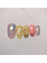 ヒーミー(Hymy)/シェルストーン×春色カラー