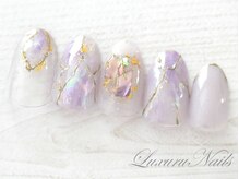 ラグジュアリー ネイルズ(Luxury Nails)/天然石風◇ニュアンスNail