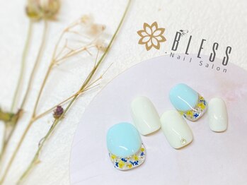 ブレス 天童店(BLESS)/たっぷりお花ネイル♪