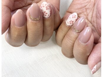 08ネイル(08 nail&school)/フラワーネイル☆