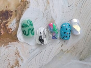 ゆびノさき イバラキシ(ibarakishi)/アートなニュアンス