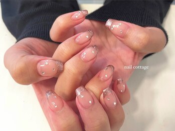 ネイルコテージ 新宿南口店(Nail cottage)/フレンチネイル　¥9900