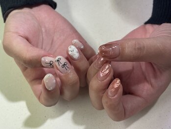 イビズ 新宿店(eviz)/リボンネイル