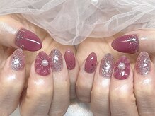 マイフェアレディ 今池(MyFairLady)/ローズピンク×立体フラワー