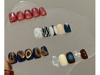 ペロ 名古屋(pelo)の写真/トレンド感溢れるdesignが得意◇【monthly定額デザイン¥7150(初回オフ無料)】気分が上がるネイルに◎