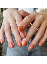 ナナ(nana)/ワンカラー/あんずカラー