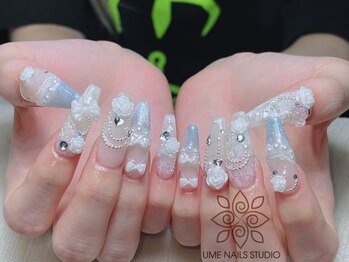 ウメネイルスタジオ(UME NAIL STUDIO)/* 長 さだしやり放題×つけ放題