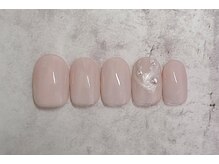 ネイルサロンプリッシュ 横浜店(prish)/6月号 　5000円　ナチュラル