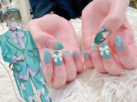 痛ネイル＊逆向き1本7000円♪