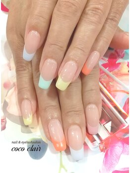 ネイルアンドアイラッシュサロン ココクレール(cococlair)/お客様ネイル☆