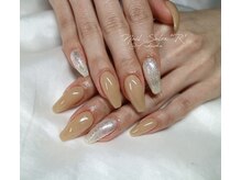 ネイルサロン R/ワンカラー×Aki