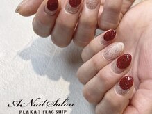 エーネイルサロン プラーカ本店(A-Nail Salon)/ミラーレースネイル