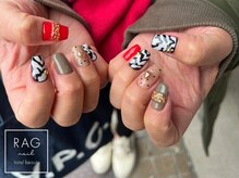 ラグ ネイル(RAG nail)/アートネイル/アートデザイン