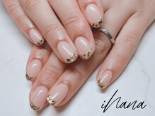 イハナ(ihana)/ガラスフレンチ＊ゴールド