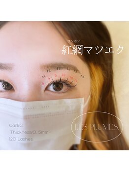 レ プリューム(les plumes)/ワンホンマツエク 120本