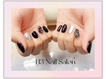 エイチスリー(H3)/ワンカラーに左右１本アート追加