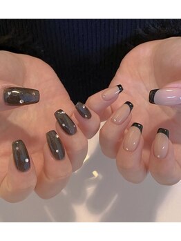 ソフィアネイル 赤羽店(Sofia Nail)/フレンチ持ち込みデザイン