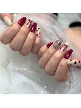 ビューティー ラボ ブレア(beauty lab Briller)/チェック×リボン