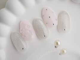 ゆめかわネイル/リボンパーツ