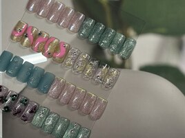 夏マグネットネイル♪