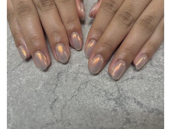 ネイルサロンファストネイルプラス 新宿店(FAST NAIL PLUS)/2025夏ネイル【オーロラネイル】
