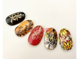 アート付け放題オーダーネイル
