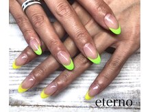 エテル(eterno)/春のネオンカラーネイル