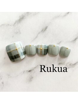 ルクア(Rukua)/【フットジェルネイル】定額