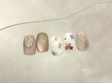 ラクネイル 浦和店(raku nail)/フラワーネイル