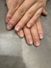 メンズクリアネイル