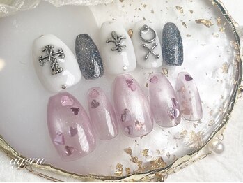 アゲル ネイルアンドアイラッシュ(ageru Nail&EyeLush】)/定額コース8800円/パラジェル☆