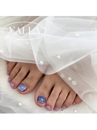 韓国発VALLANAILフットネイル