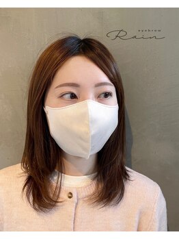 アイブロウ レイン 宮崎青葉店(Rain)/HBL+アイブロウWAX